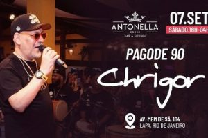 Pagode 90 com Chrigor na Antonella