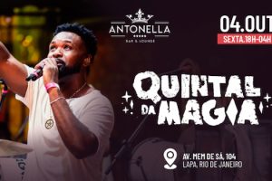 Roda de Samba do Quintal da Magia na Antonella