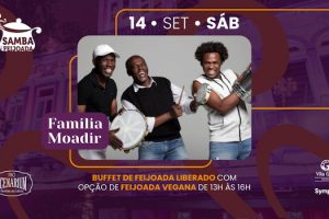 SAMBA & FEIJOADA COM FAMÍLIA MOADIR NO RIO SCENARIUM