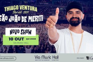 Thiago Ventura na VIA MUSIC HALL