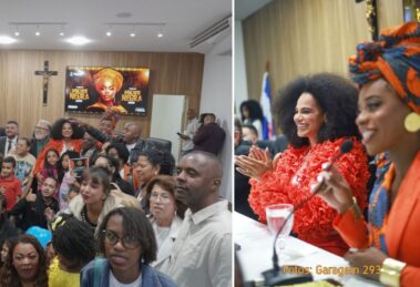 Savia David brilha como símbolo de empoderamento no “Prêmio Mulher Negra 2025”
