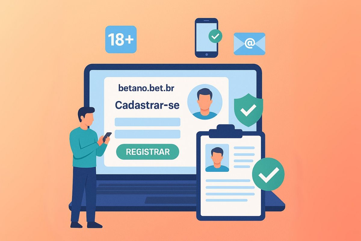 Como criar conta na Betano com segurança?