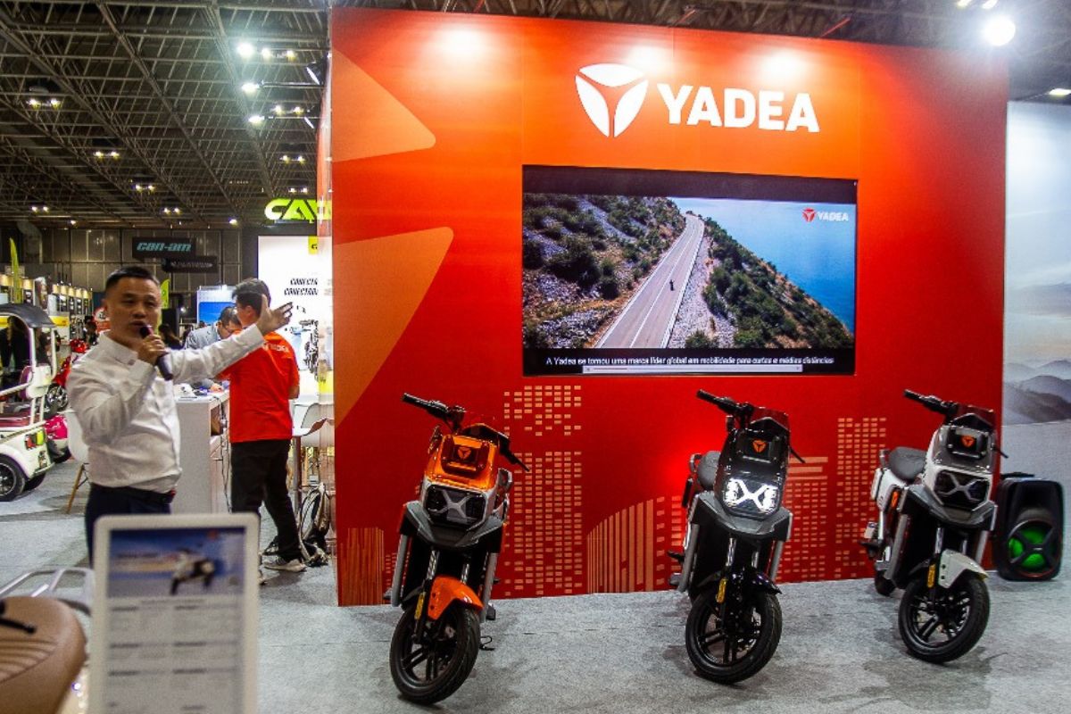 Yadea lança scooter elétrica GFX6 no Rio e inicia nova fase no Brasil