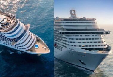 Primeiro transatlântico da temporada chega ao Pier Mauá com mais de 4 mil turistas