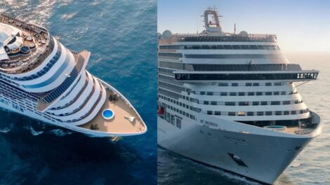 Primeiro transatlântico da temporada chega ao Pier Mauá com mais de 4 mil turistas