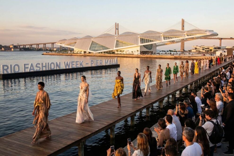 Rio Fashion Week volta ao calendário em 2026 com 30 desfiles no Pier Mauá, no Rio de Janeiro