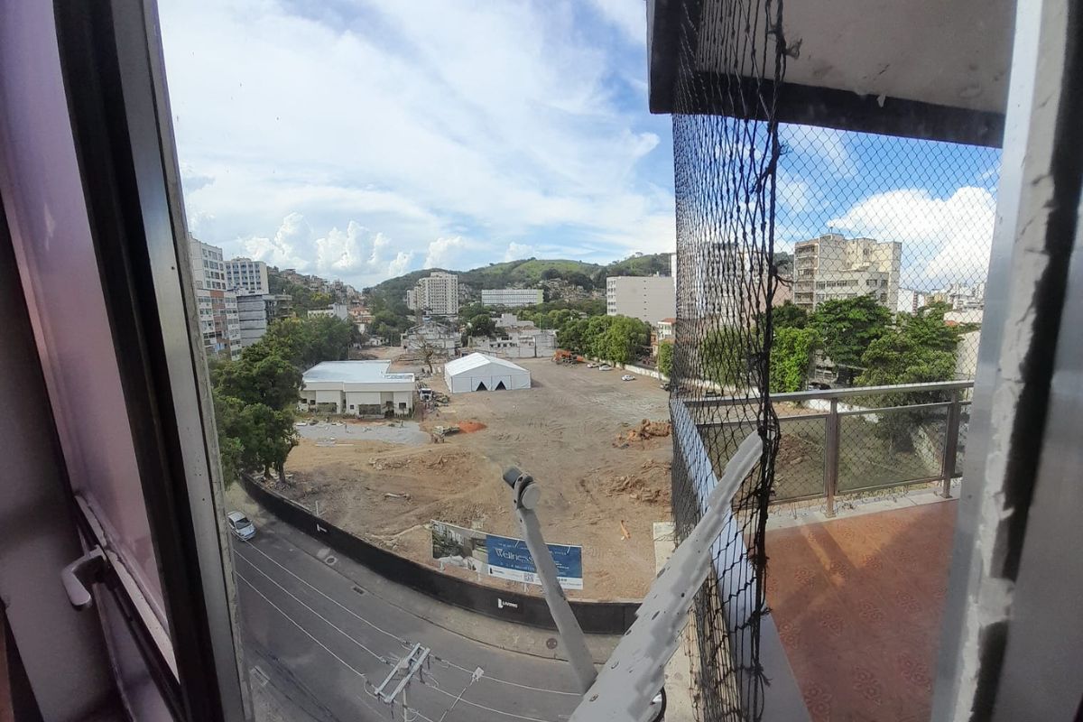 Foto aérea do antigo Clube da Light