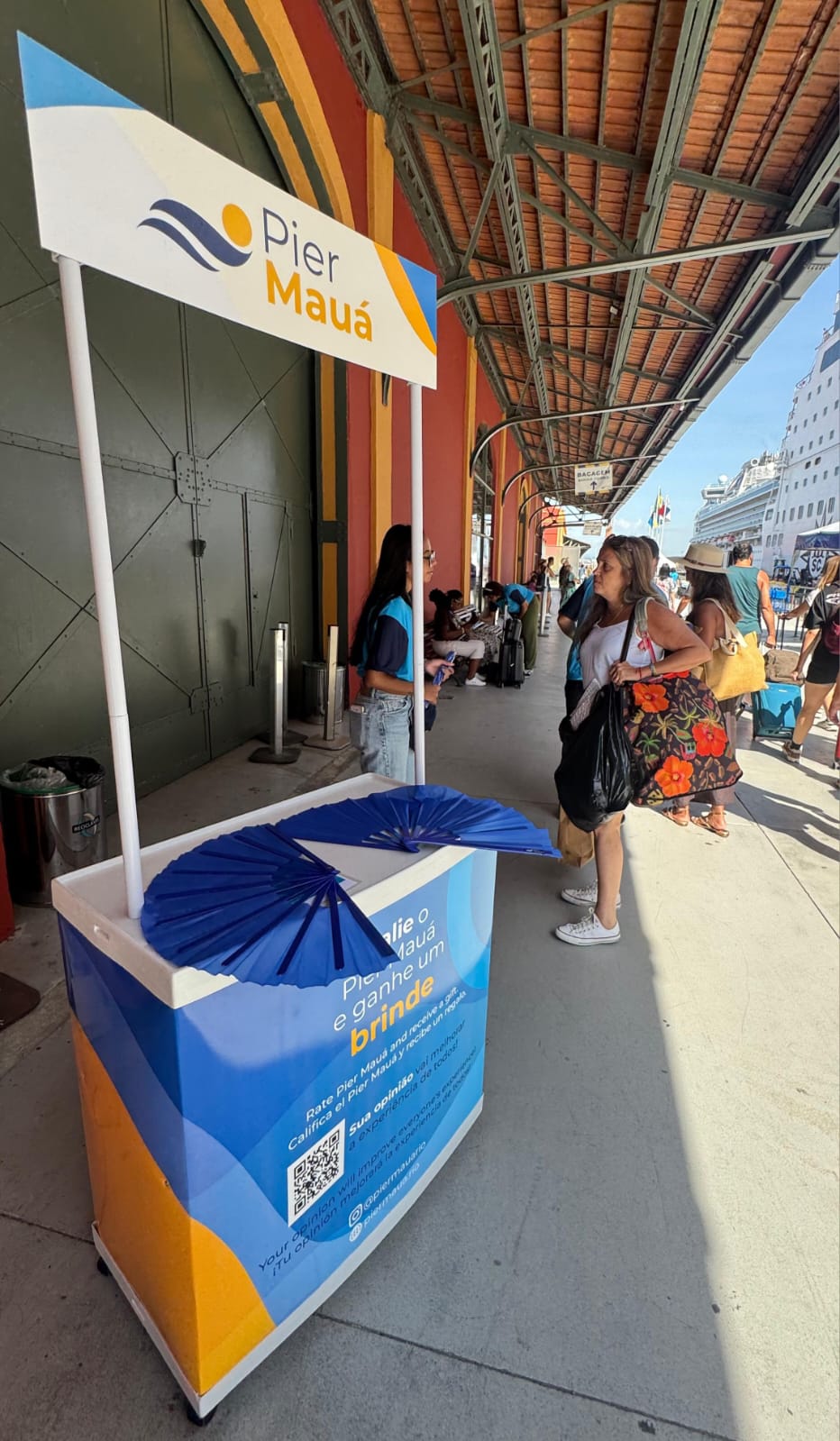 Iniciativa da Simples Agência eleva avaliação do Píer Mauá no TripAdvisor